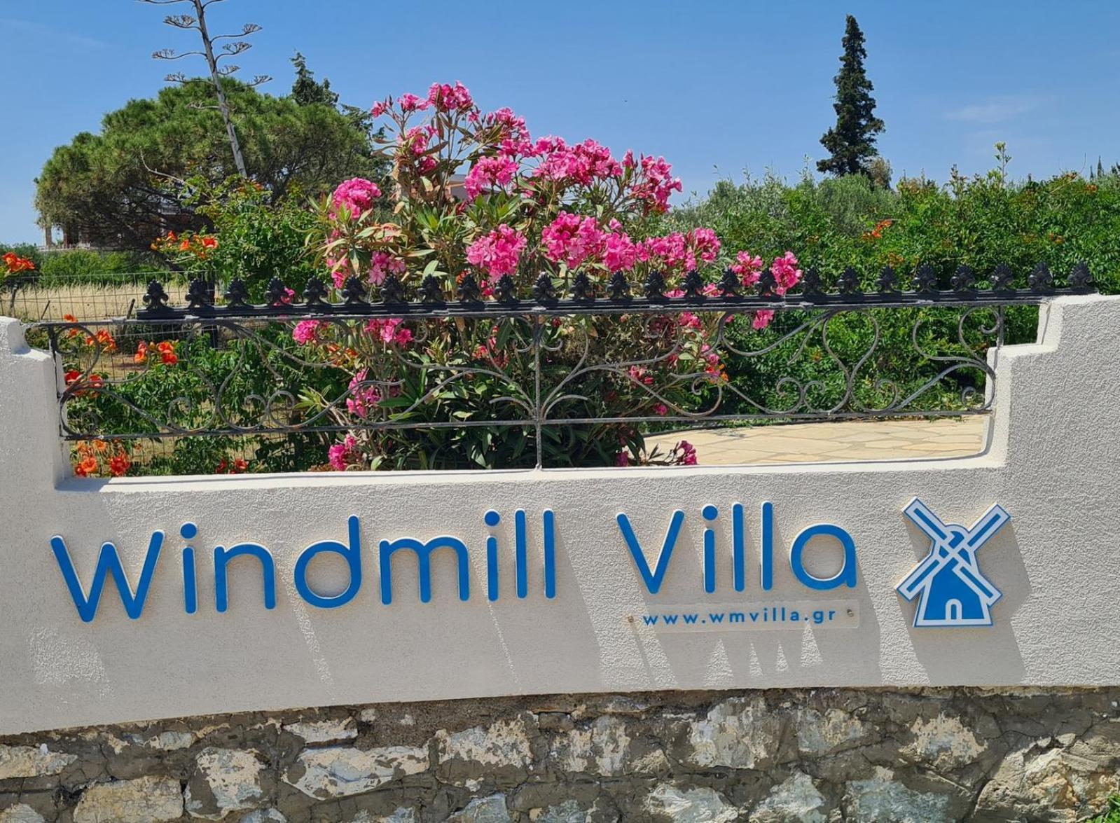 Windmill Villa Kalyves Polygyrou Buitenkant foto